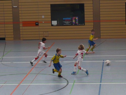 U8 - erstes Messen mit Bundesligisten in Rommelshausen
