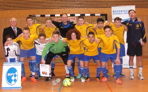 Brucker Jungs sind 31. Oberbayerischer U15 Hallenmeister
