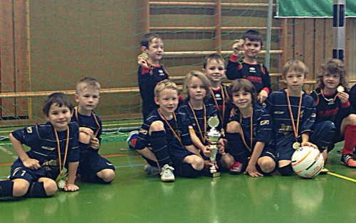 U7 - 2. Platz beim zweiten Hallenturnier