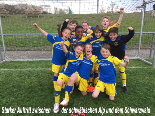 U11(J.g. 2004) Reise nach Baden-Württemberg hat sich gelohnt
