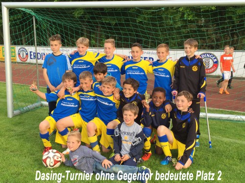 U11-E1/D3 (J.g. 2004)-Kein Gegentor, aber nur zweiter Platz