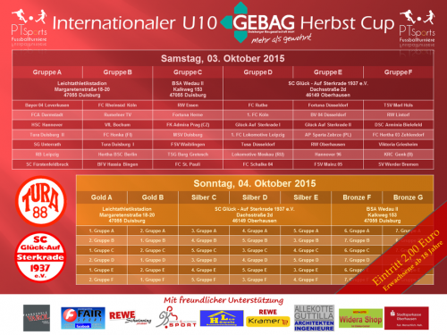 U10 - GeBag Herbstcup in Duisburg