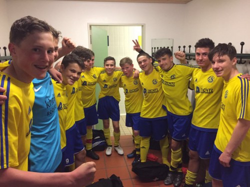 SCF U16 - Weiter ungeschlagen durch die Rückrunde