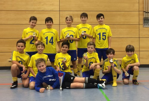 U11 - 1. Platz beim Hallenturnier des SV Sulzemoos
