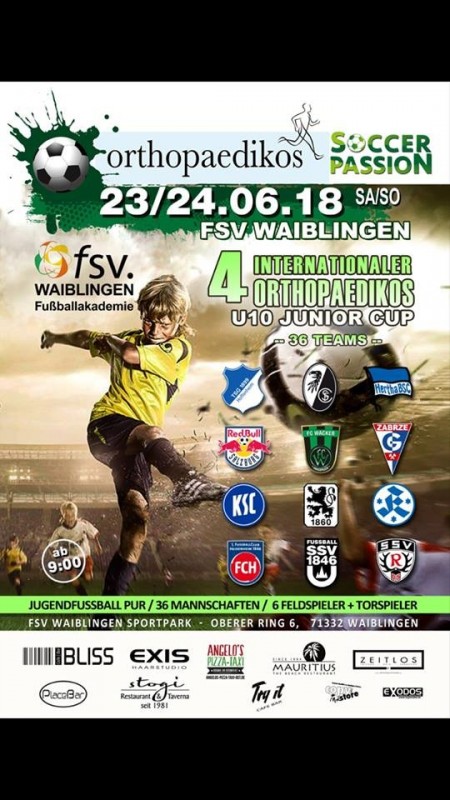 U10 gegen die Großen