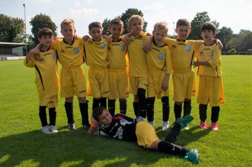 U9 beim ersten Hallenturnier