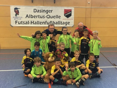 U9 mit einem geteilten 1.Platz