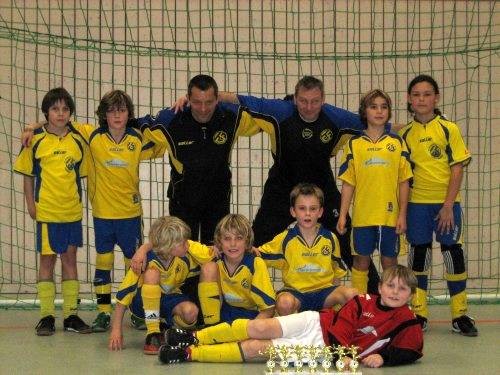 E-Jugend beim Hallenturnier des SC Gröbenzell