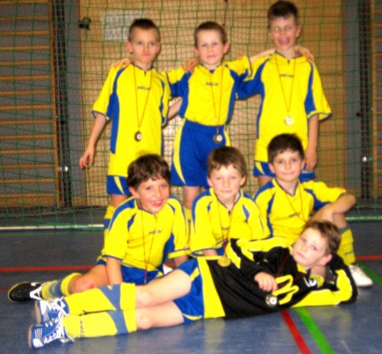 U8 beim F1-Hallenturnier des TSV Dasing