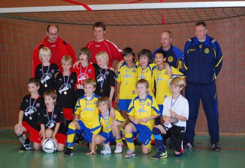 E1 - 1.Platz beim Hallenturnier in Regen