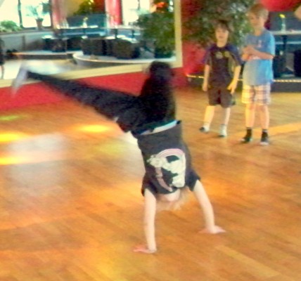 02er im Blitzturnier in Germering und Break-Dance-Workshop