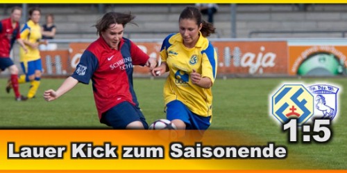 Frauen Lauer Kick zum Saisinende