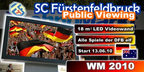 Public Viewing im Technomarkt Stadion