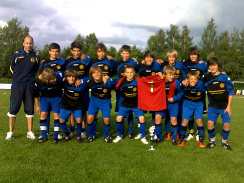 Erster Auftritt der 97er als U15