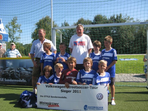 U11 gewinnt VW Streetsoccer-Turnier in Miesbach