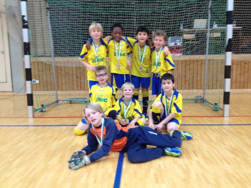 2.Platz beim Hallenturnier des FC Fasanerie Nord