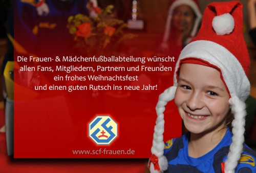 Die SC F'Bruck Frauenabteilung wünscht allen ein frohes ....