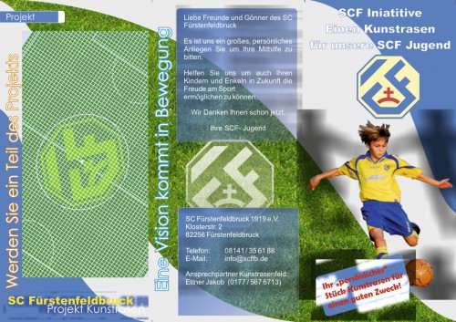 Einen Kunstrasen für unsere SCF Jugend