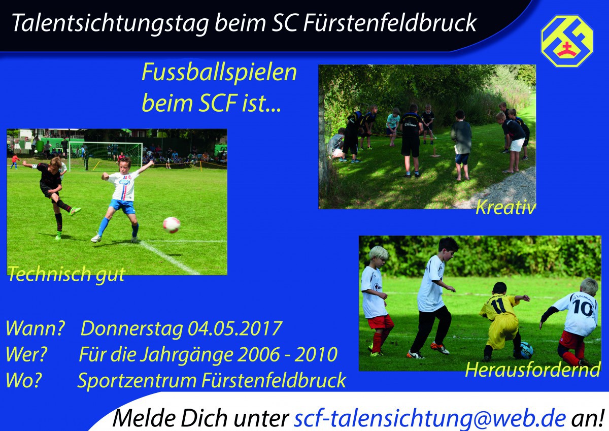 Talentsichtungstag beim SC Fürstenfeldbruck