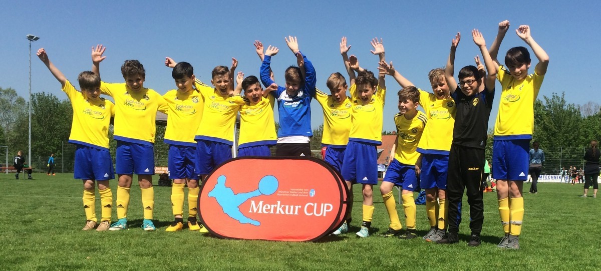 U11 - Einzug ins Kreisfinale im Merkur Cup
