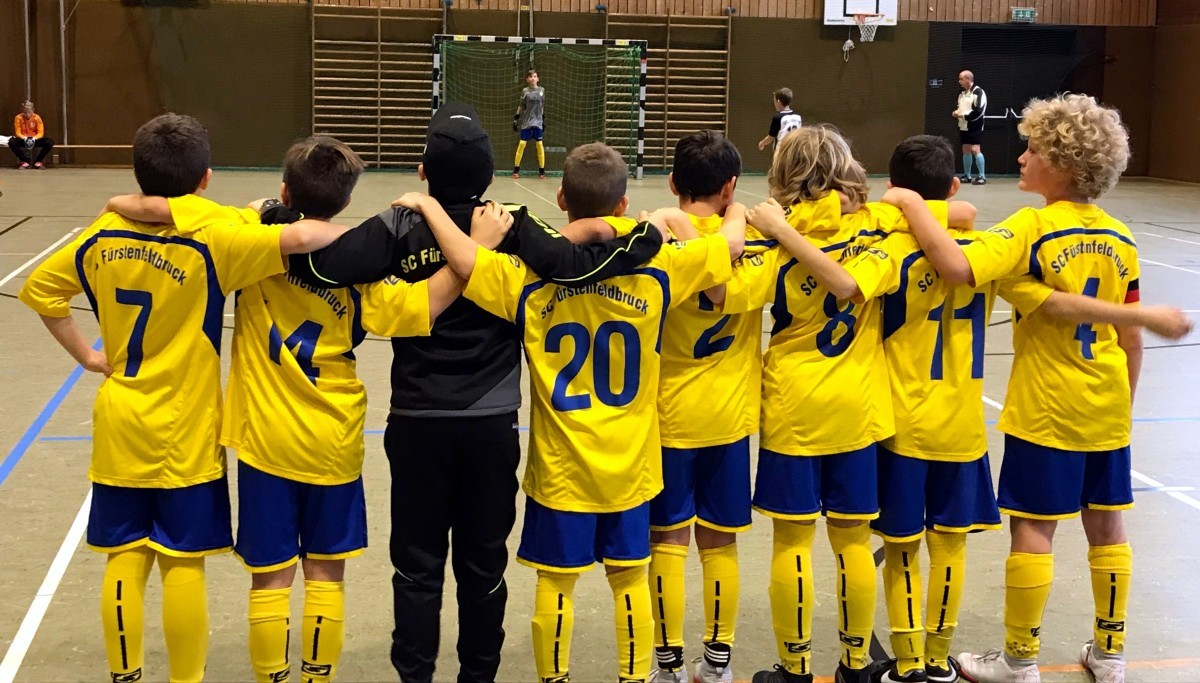 U11 erreicht Platz 4 bei Oberbayerischen Hallenmeisterschaft
