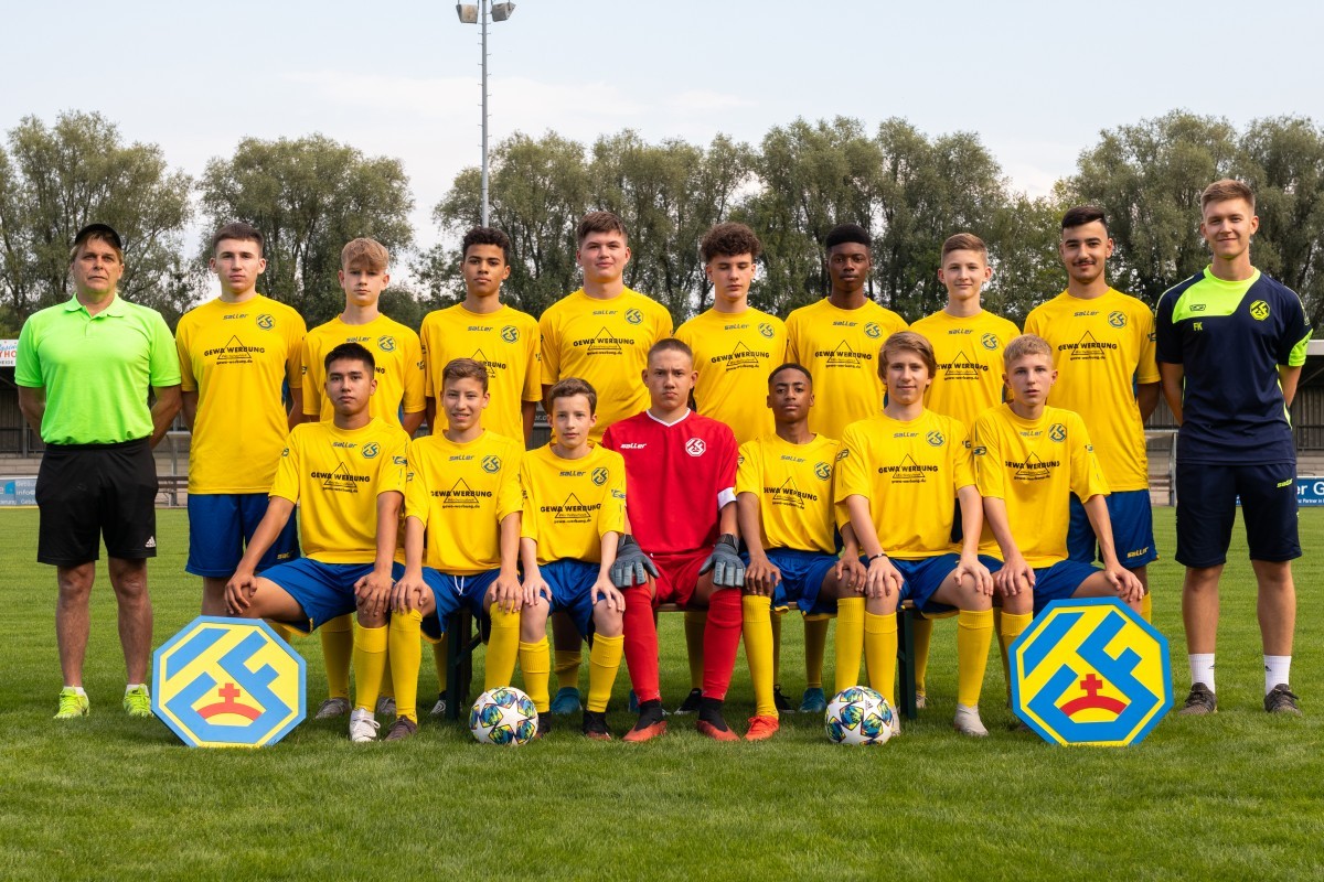 U16: Trikotsponsoring GEWA-Werbung