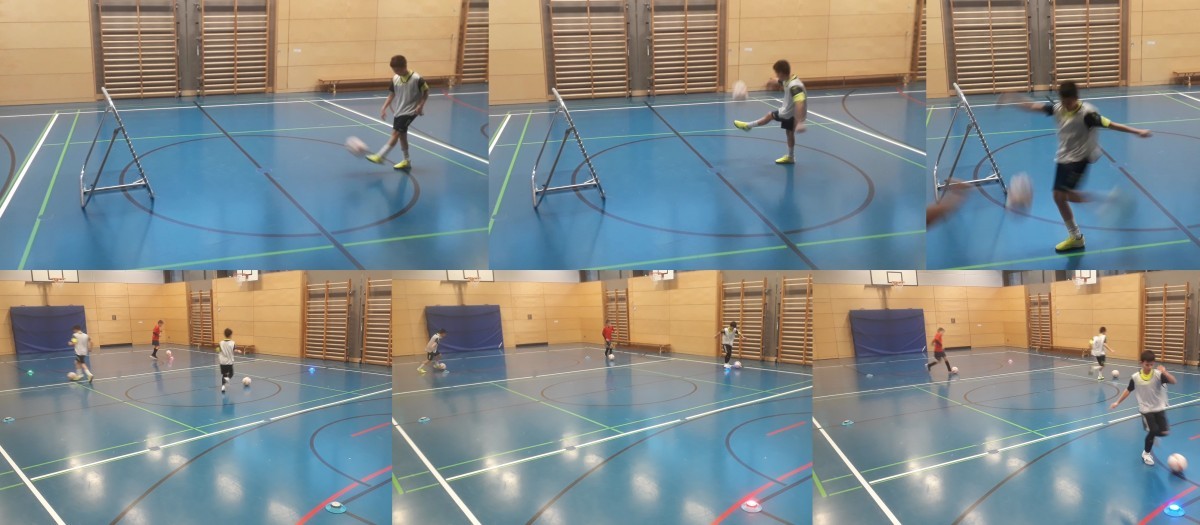 neue U11 trainiert in der Halle – Probespieler sind weiter herzlich willkommen