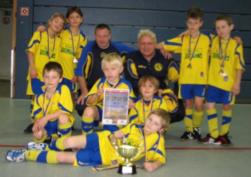 U8 beim Hallenturnier des SAK Salzburg